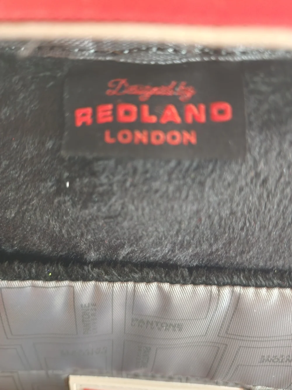 Redland London Tango Red Backpack. Pantone Universe
